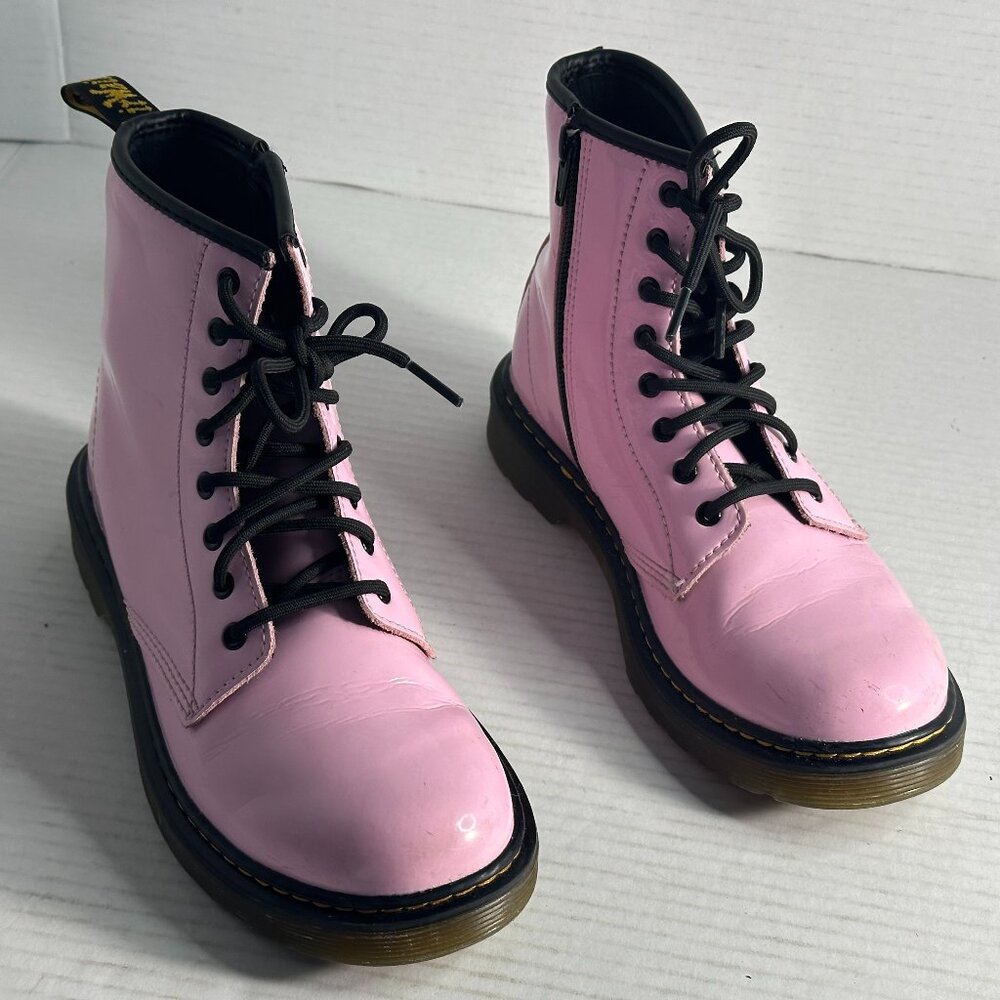 Dr. Martens Pink Lace-Up Boots